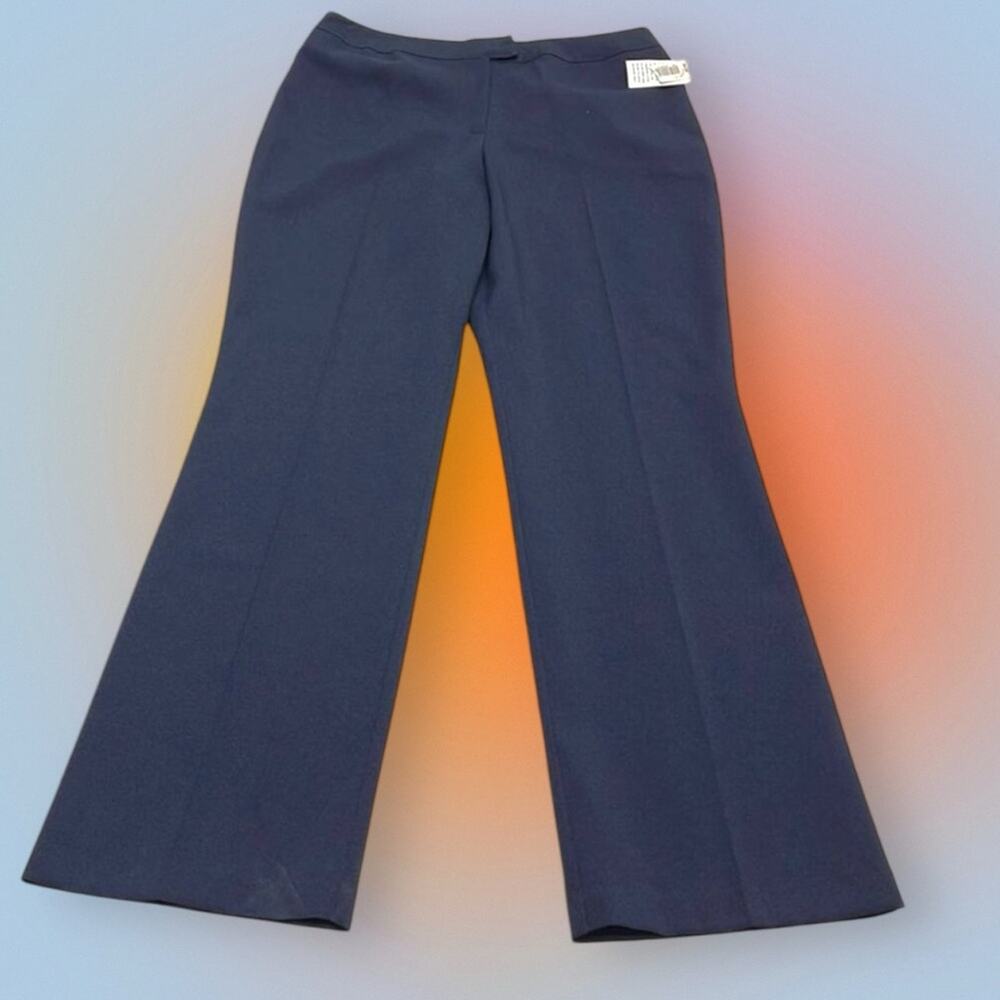 MAINFRAME Women’s 11 (juniors) Blue Bootleg Dress Pant